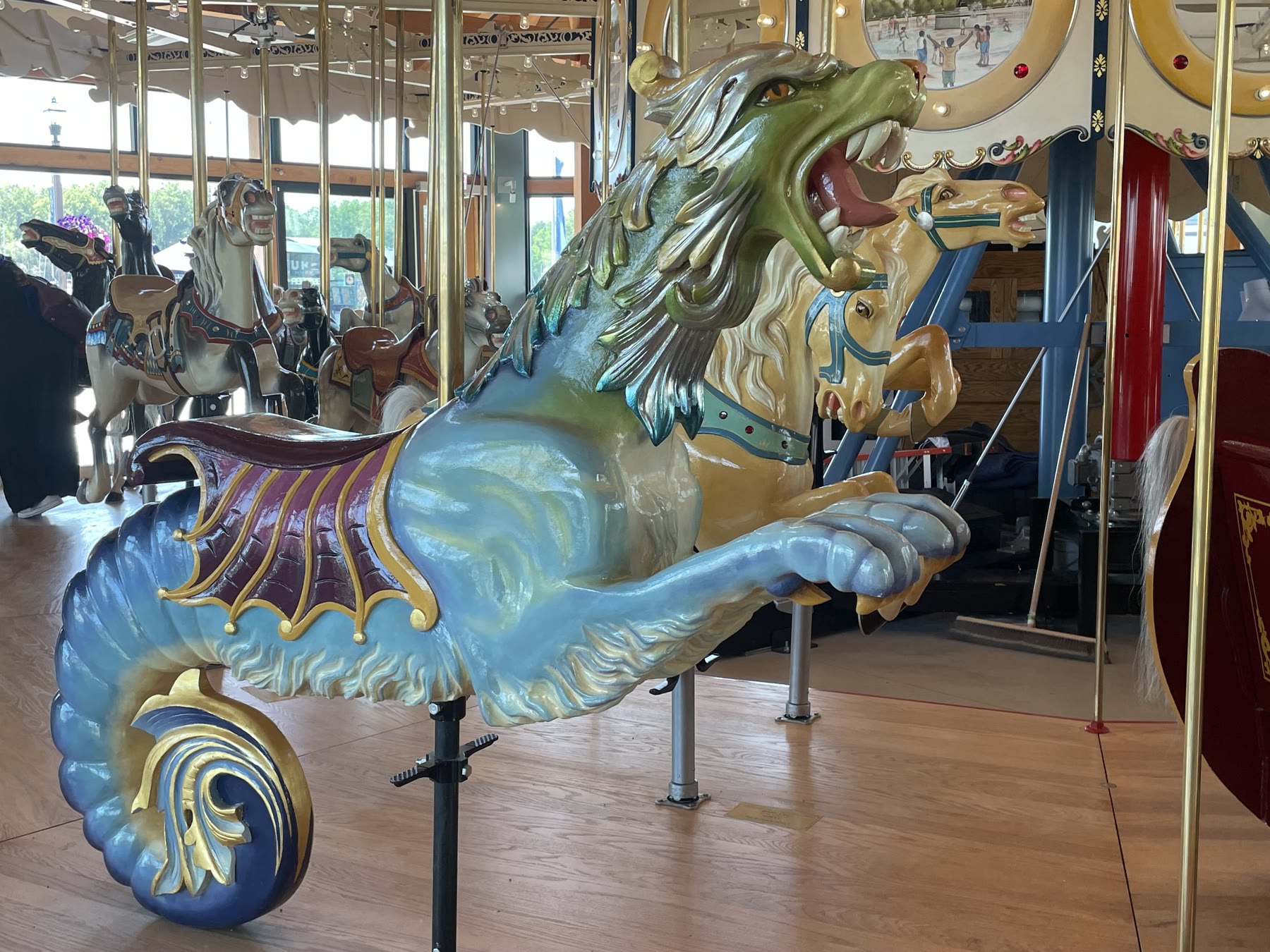Buffalo carousel